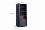 Hanah Home Gaming Zone Estantería Antracita